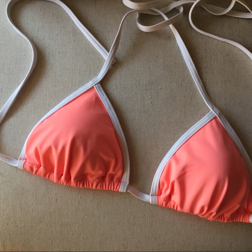 Neon Coral Victoria’s Secret Swimsuit